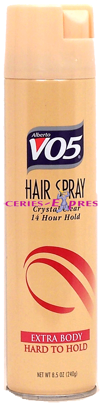 Alberto Vo5&nbsp;&nbsp;crystal clear 14 hour hold hair spray, extra body Full-Size Picture